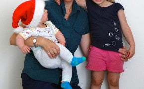 MERRY CHRISTMAS GREEN HIPPERS