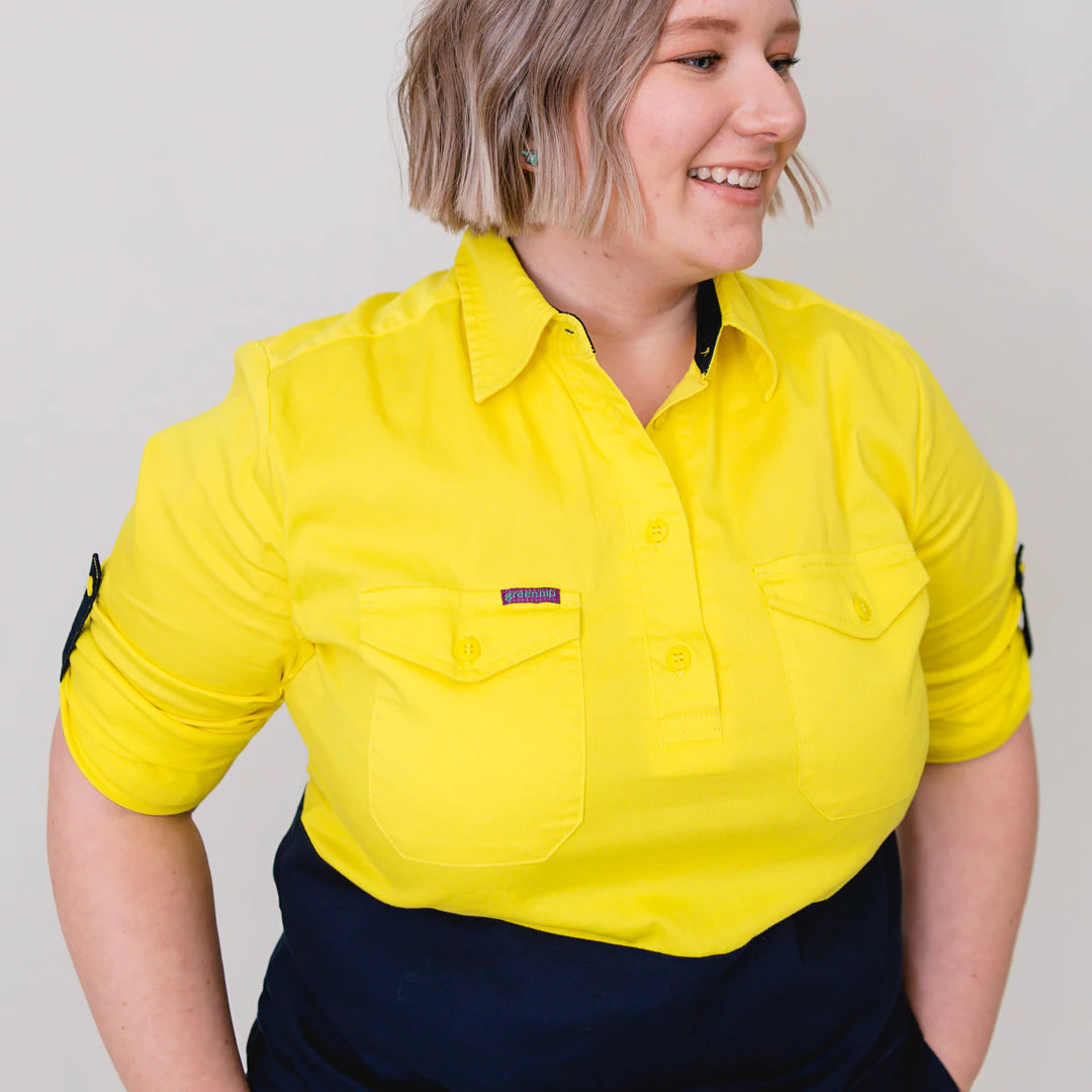Light Weight Shirt Long Sleeve HiVis 'The Sunset Essential'