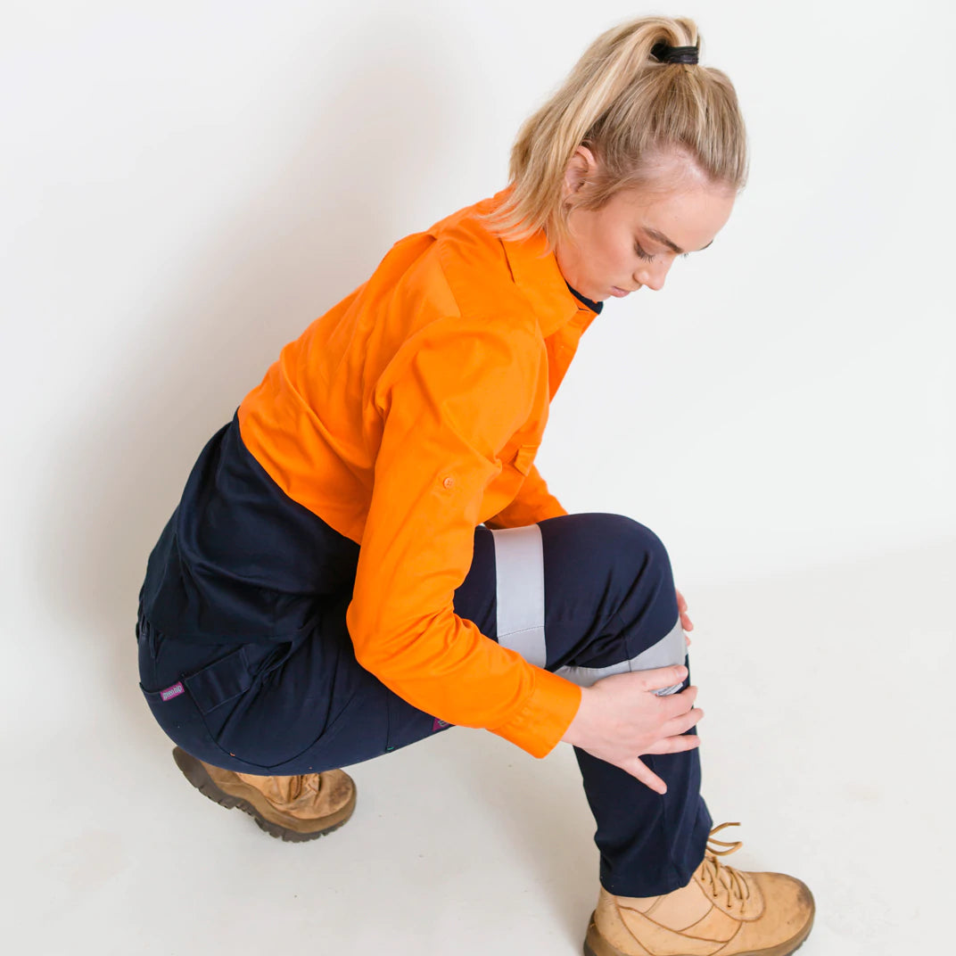 Light Weight Shirt Long Sleeve HiVis 'The Sunset Essential'