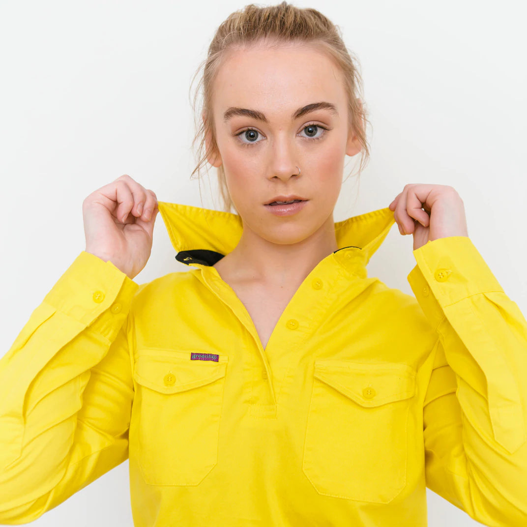 Light Weight Shirt Long Sleeve HiVis 'The Sunset Essential'
