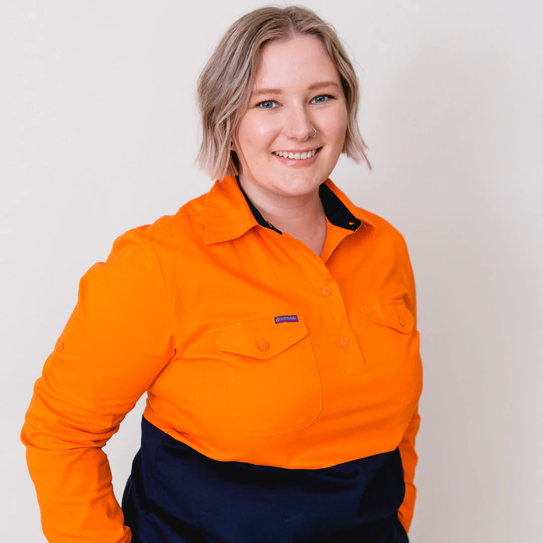 Light Weight Shirt Long Sleeve HiVis 'The Sunset Essential'