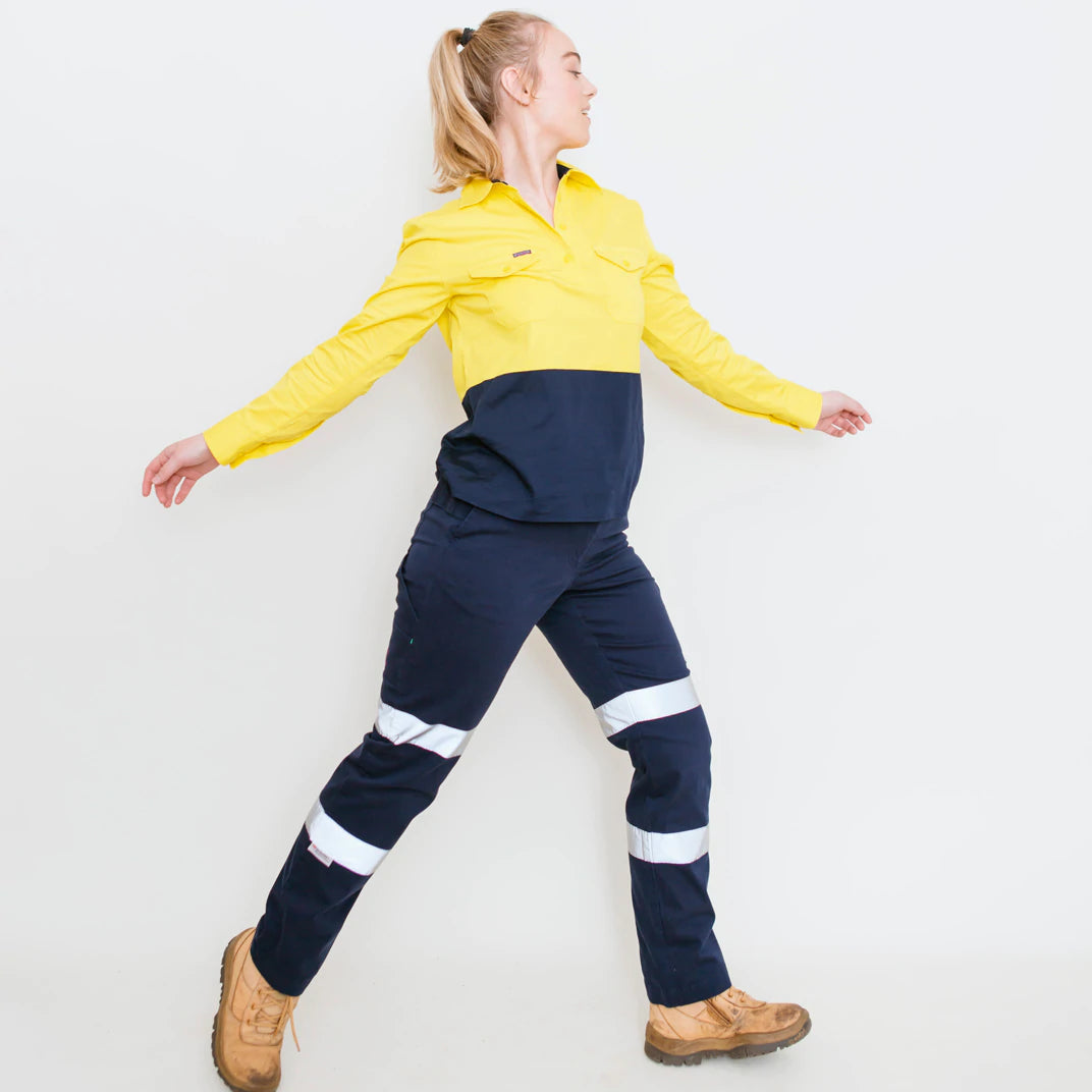 Light Weight Shirt Long Sleeve HiVis 'The Sunset Essential'