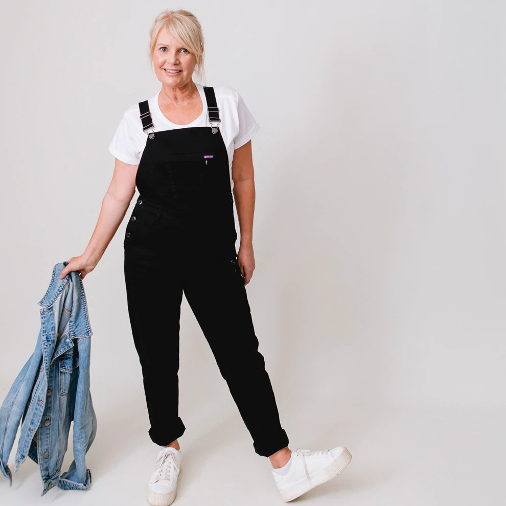 Overalls 'All Women' Black