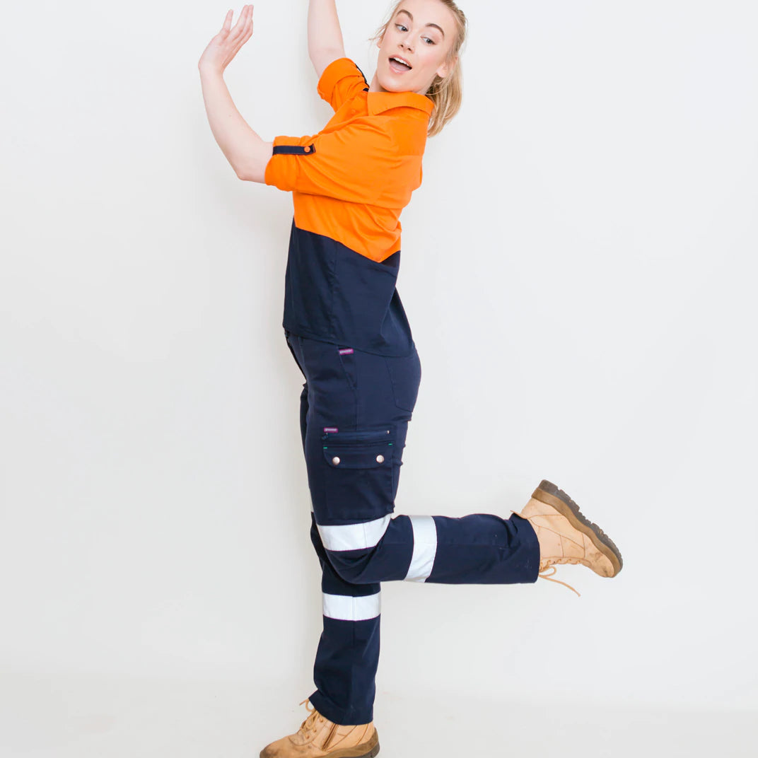 Light Weight Shirt Long Sleeve HiVis 'The Sunset Essential'