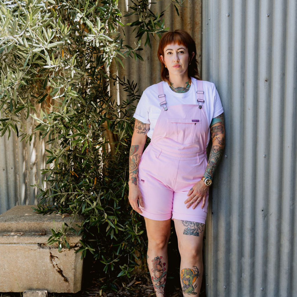 Shortalls 'All Women' Pink