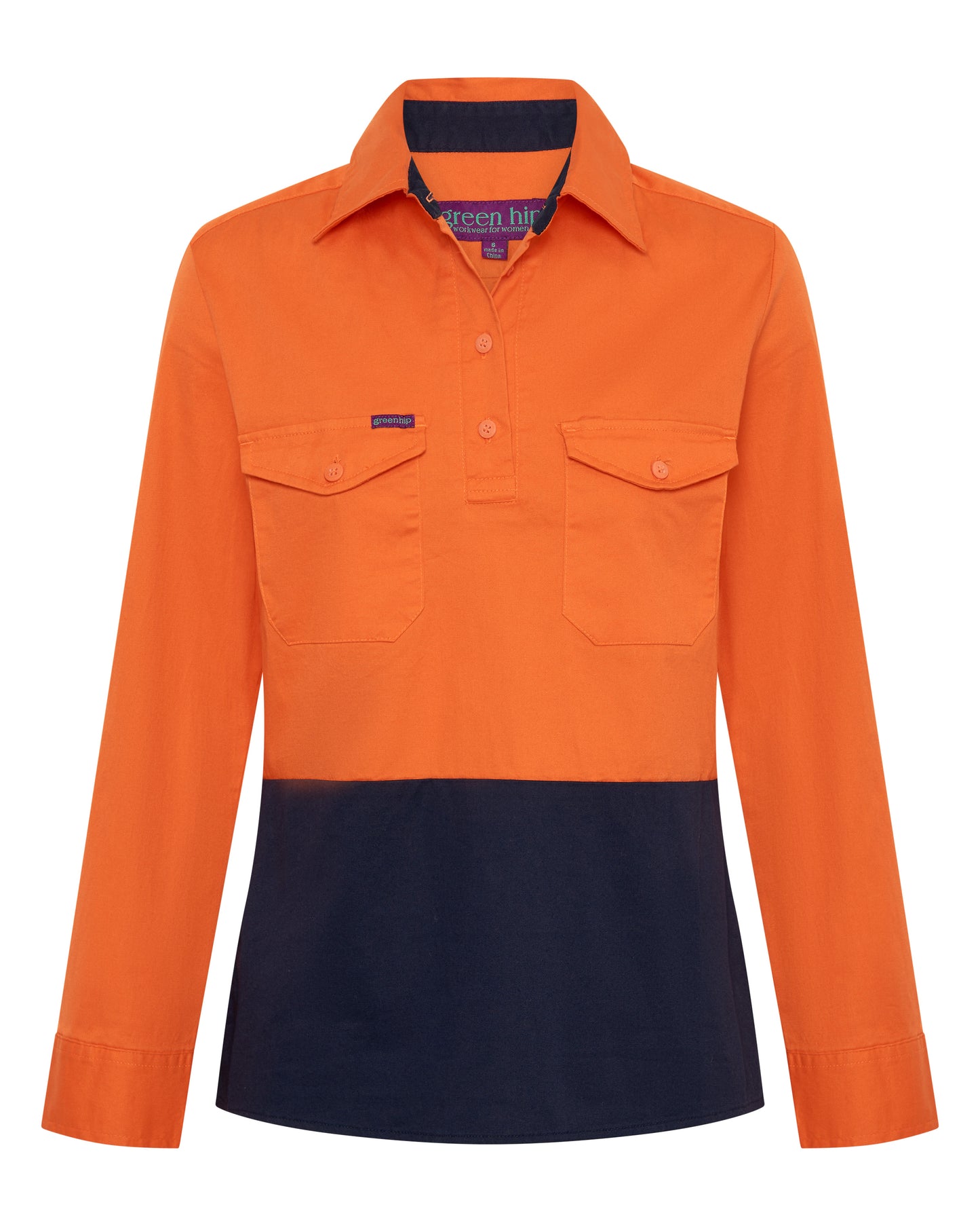 Light Weight Shirt Long Sleeve HiVis 'The Sunset Essential'