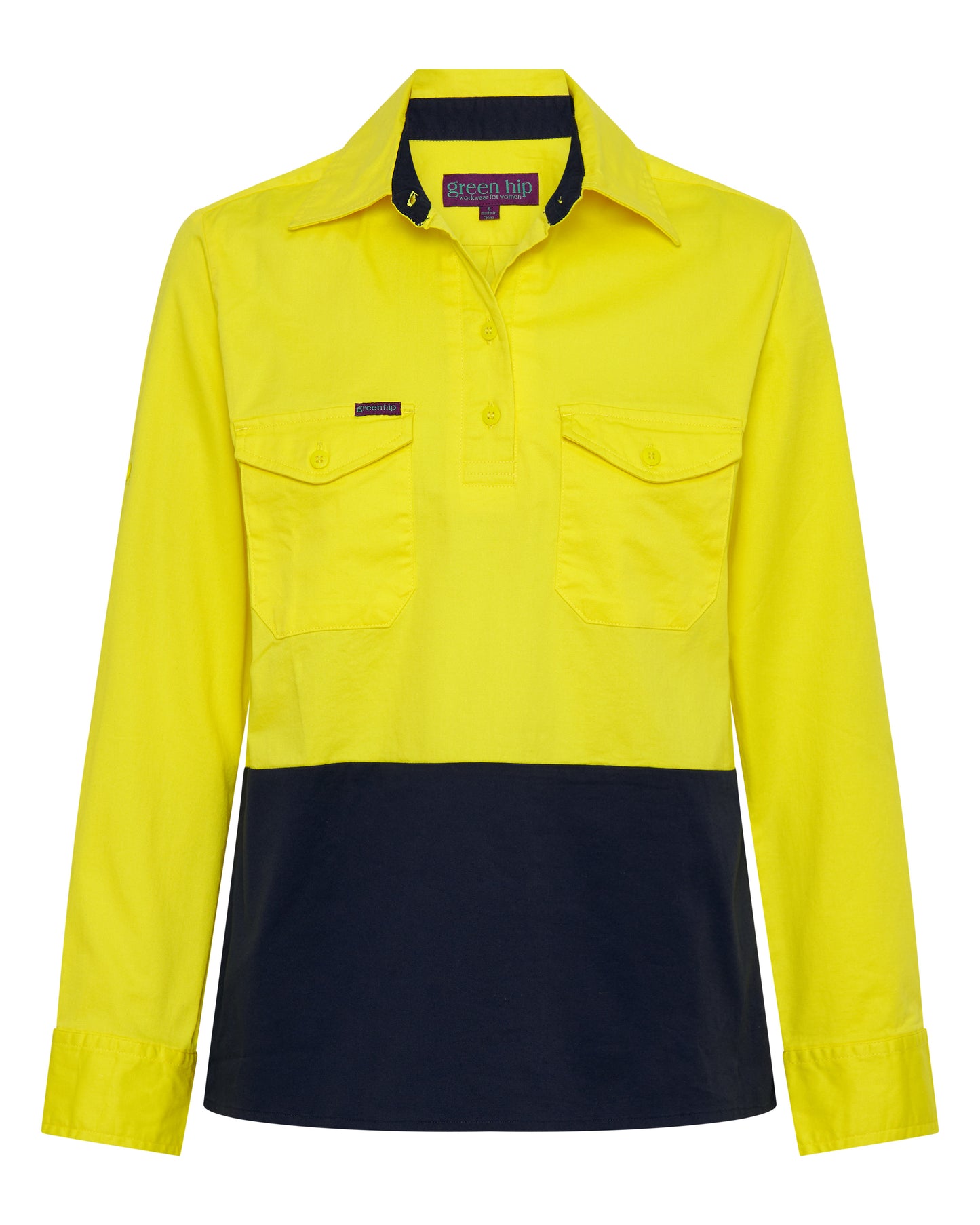 Light Weight Shirt Long Sleeve HiVis 'The Sunset Essential'