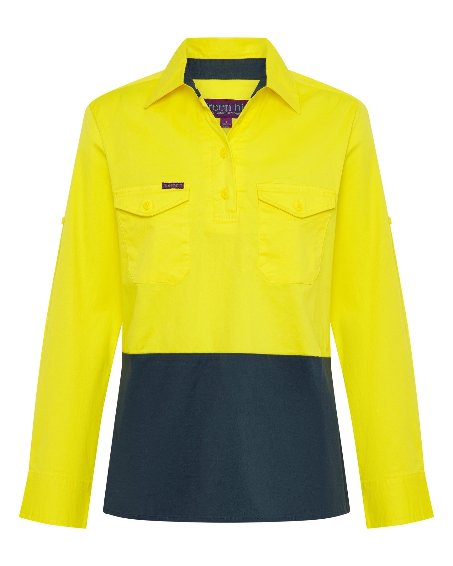 Light Weight Shirt Long Sleeve HiVis 'The Sunset Essential'