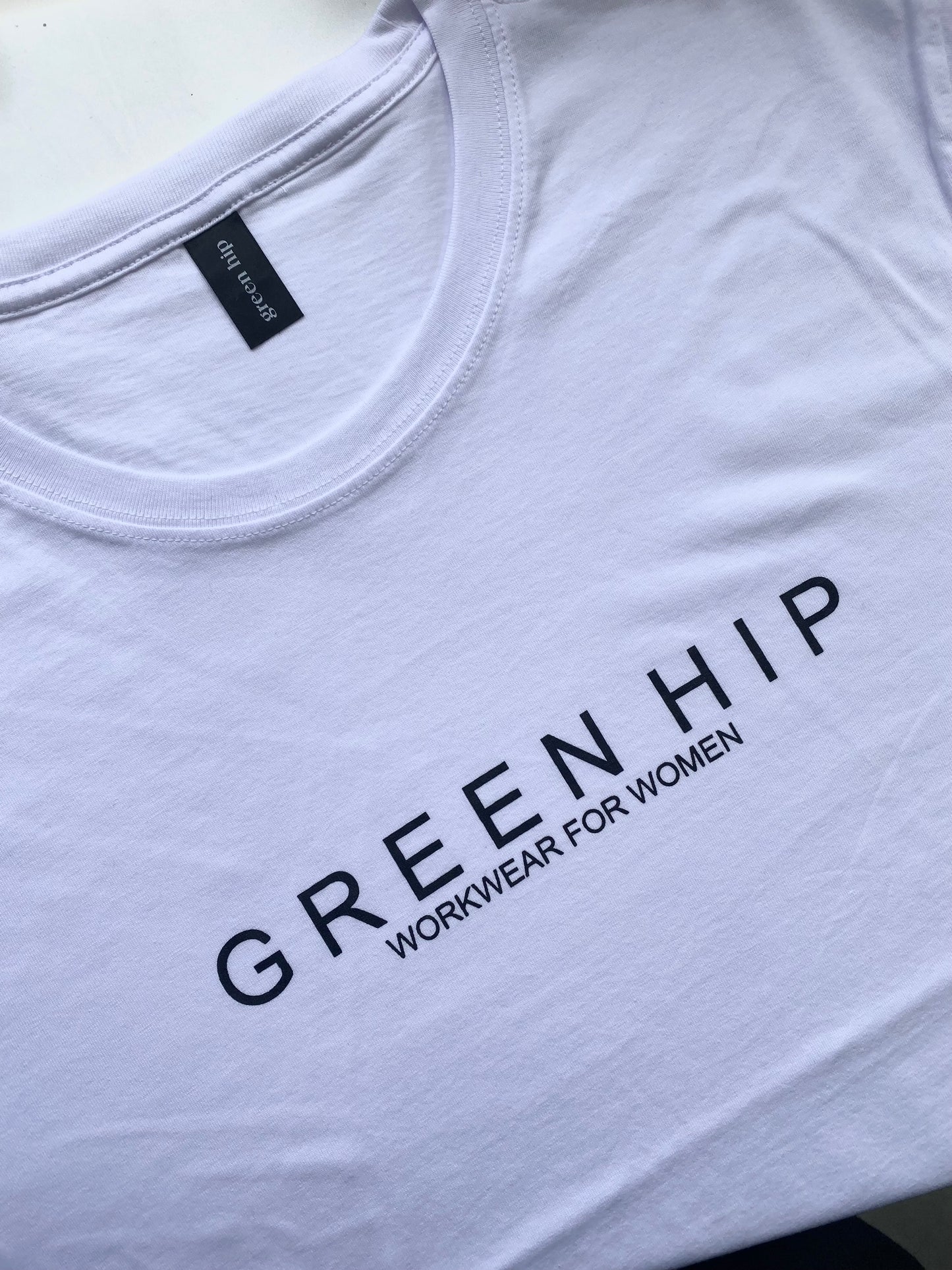 'Green Hip' Womens Long Sleeve T-Shirt