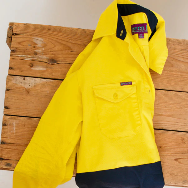 Light Weight Shirt Long Sleeve HiVis 'The Sunset Essential'