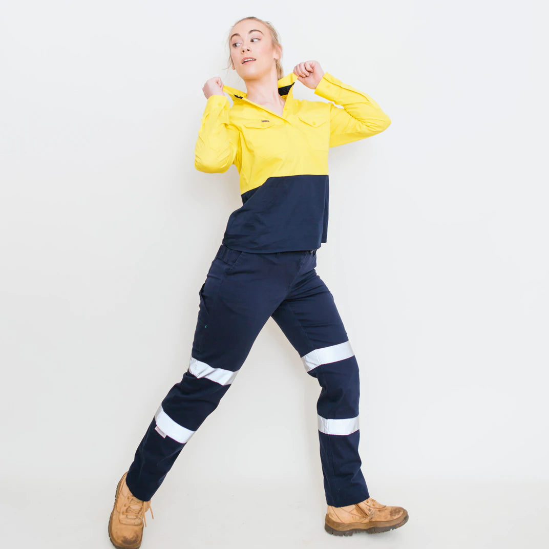 Light Weight Shirt Long Sleeve HiVis 'The Sunset Essential'