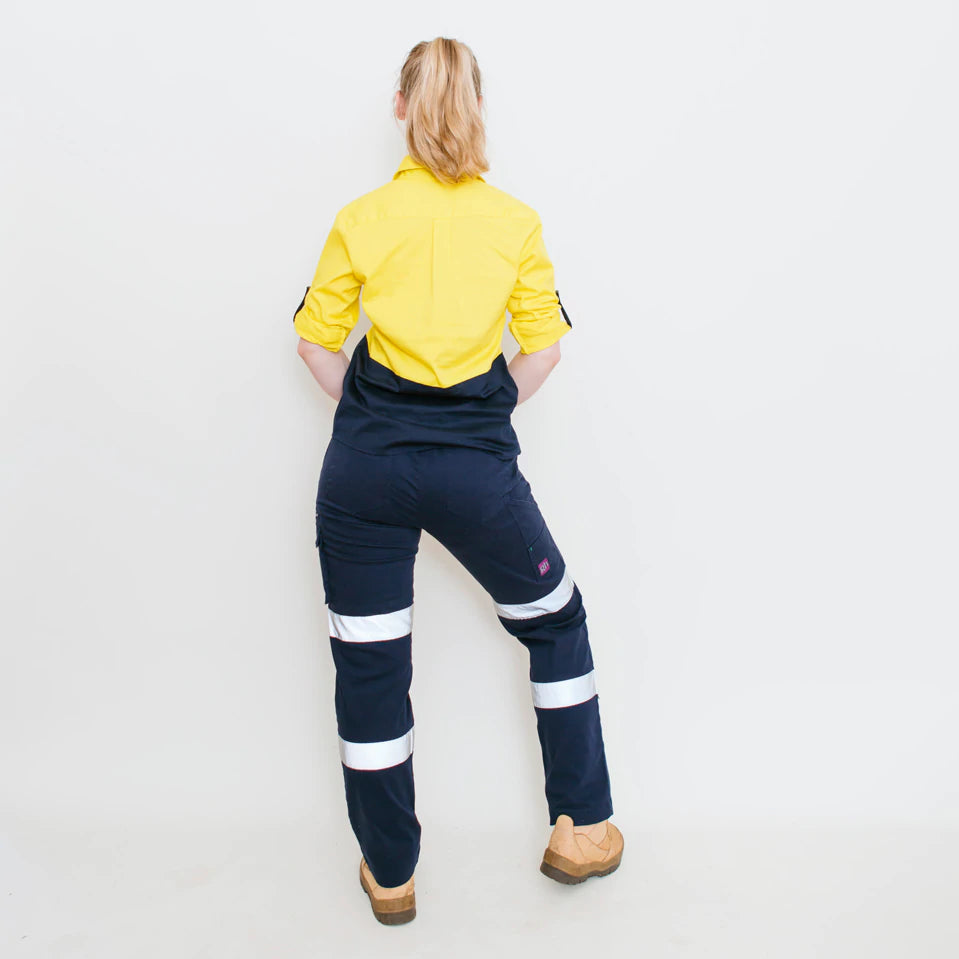 Light Weight Shirt Long Sleeve HiVis 'The Sunset Essential'
