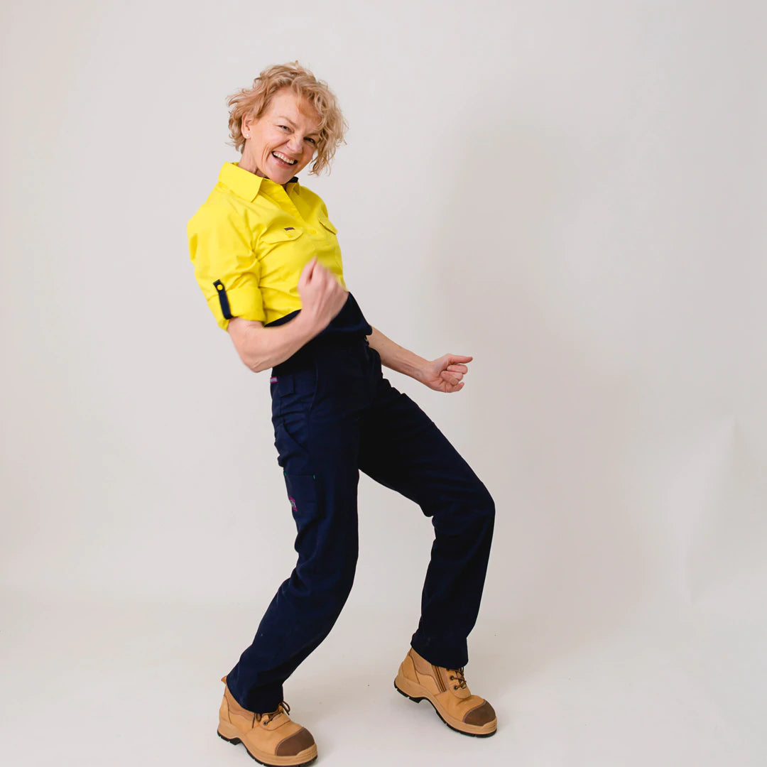 Light Weight Shirt Long Sleeve HiVis 'The Sunset Essential'