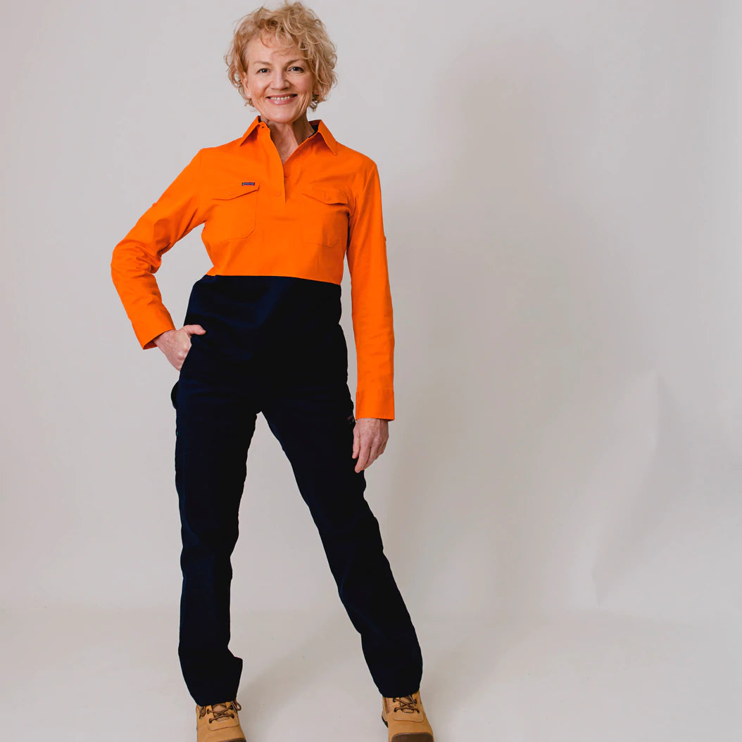 Light Weight Shirt Long Sleeve HiVis 'The Sunset Essential'
