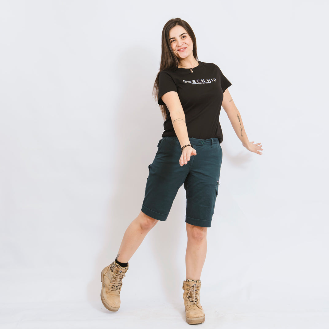 womens utility gardening cargo short