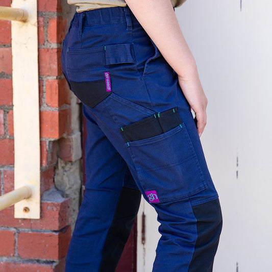 Mid rise utility, tradie, gardening pants
