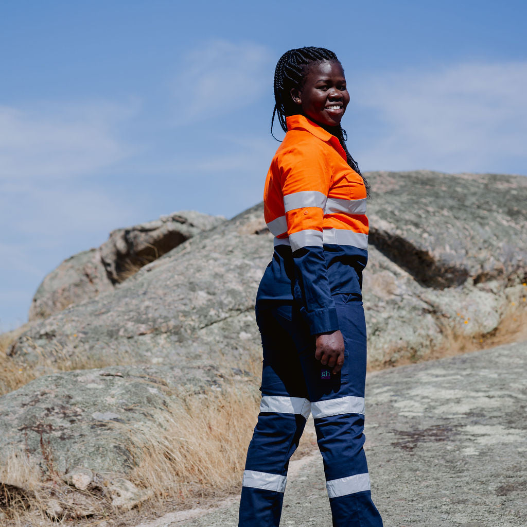 Light Weight Shirt HiVis Two Tone Reflective 'The All Nighter'