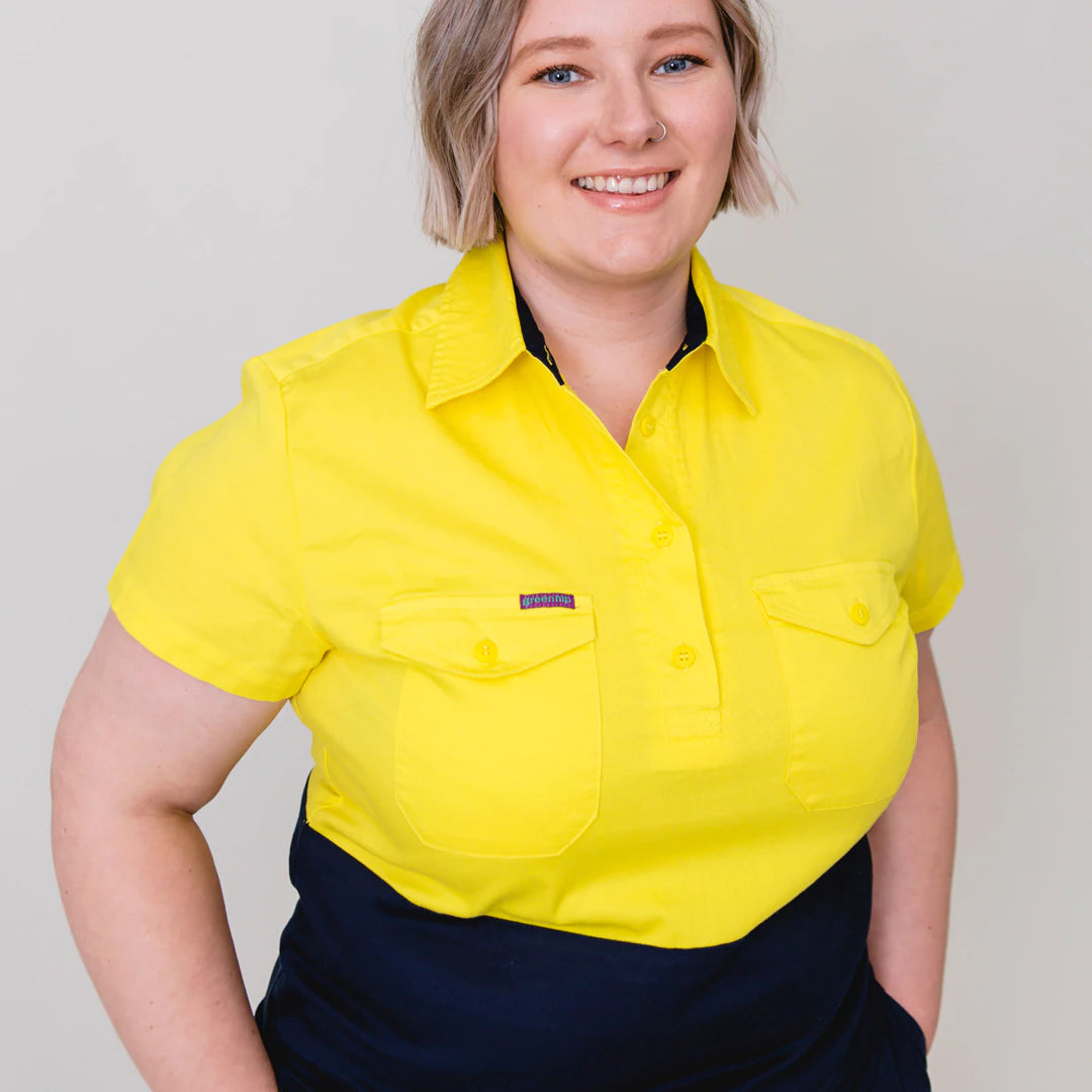 Light Weight Shirt Short Sleeve HiVis 'The Sunrise All-Rounder'