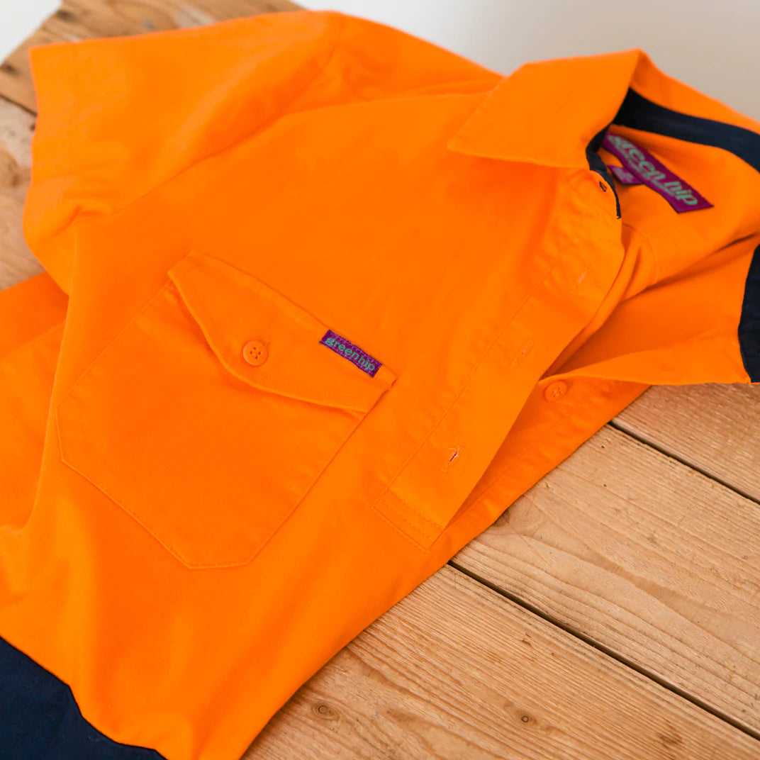 Light Weight Shirt Short Sleeve HiVis 'The Sunrise All-Rounder'