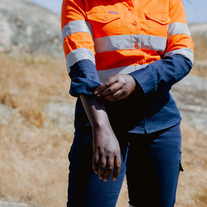 Light Weight Shirt HiVis Two Tone Reflective 'The All Nighter'