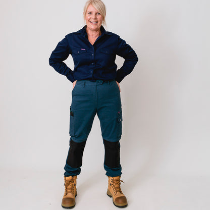 High Rise Pants SKNY Flex  ‘Every Woman Utility’