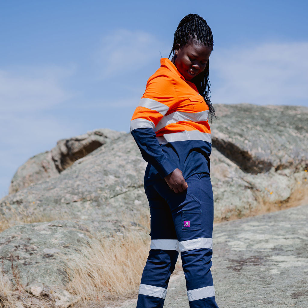 Light Weight Shirt HiVis Two Tone Reflective 'The All Nighter'