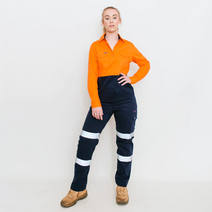 Light Weight Shirt Long Sleeve HiVis 'The Sunset Essential'