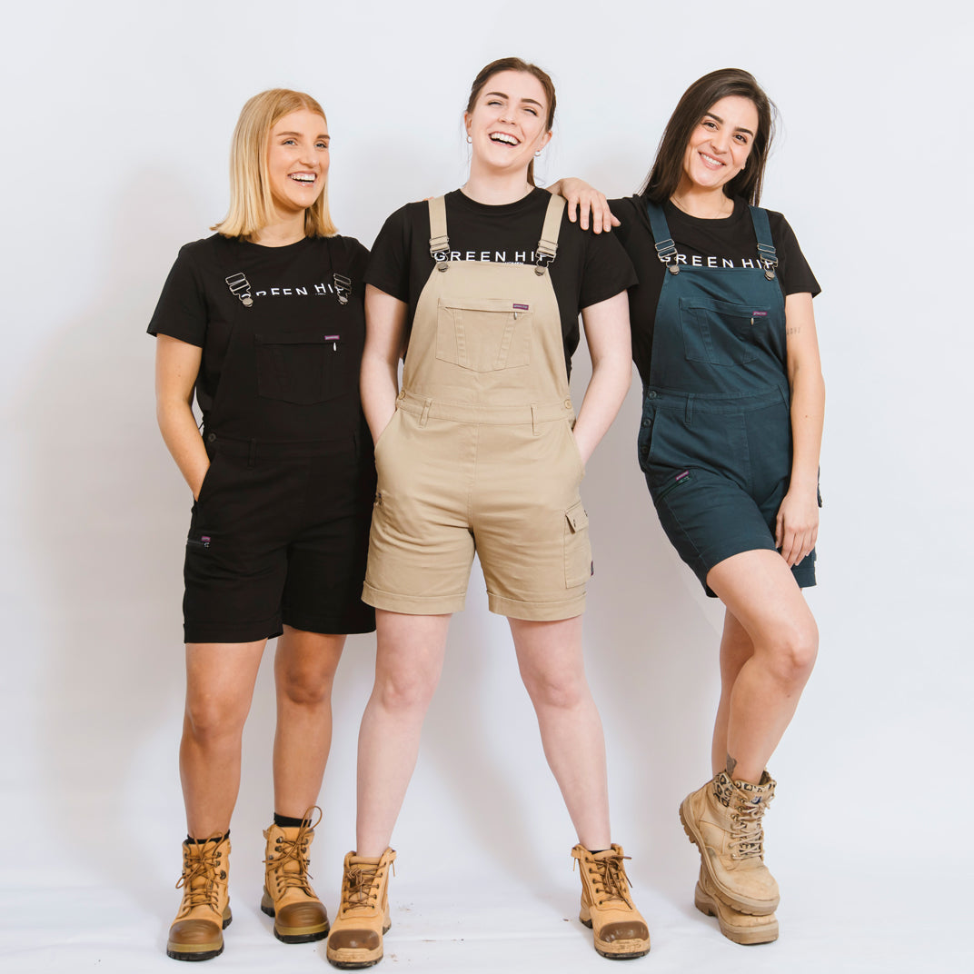 'Imperfect Pieces' Shortalls 'All Women'