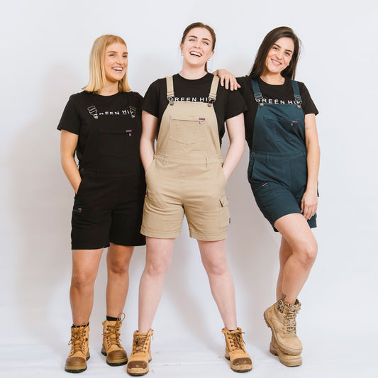 'Imperfect Pieces' Shortalls 'All Women'