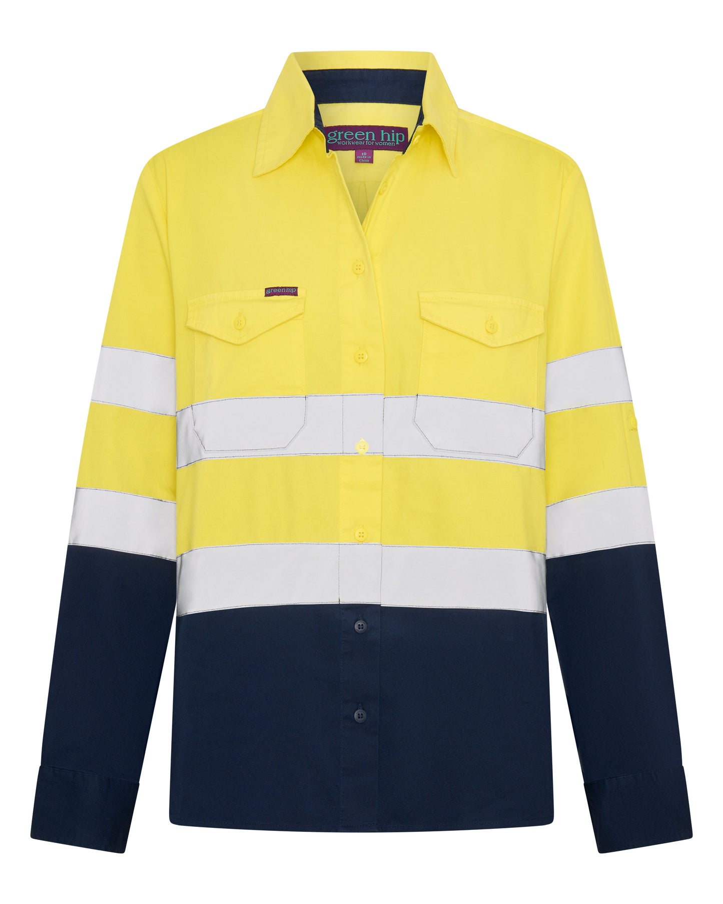 Light Weight Shirt HiVis Two Tone Reflective 'The All Nighter'