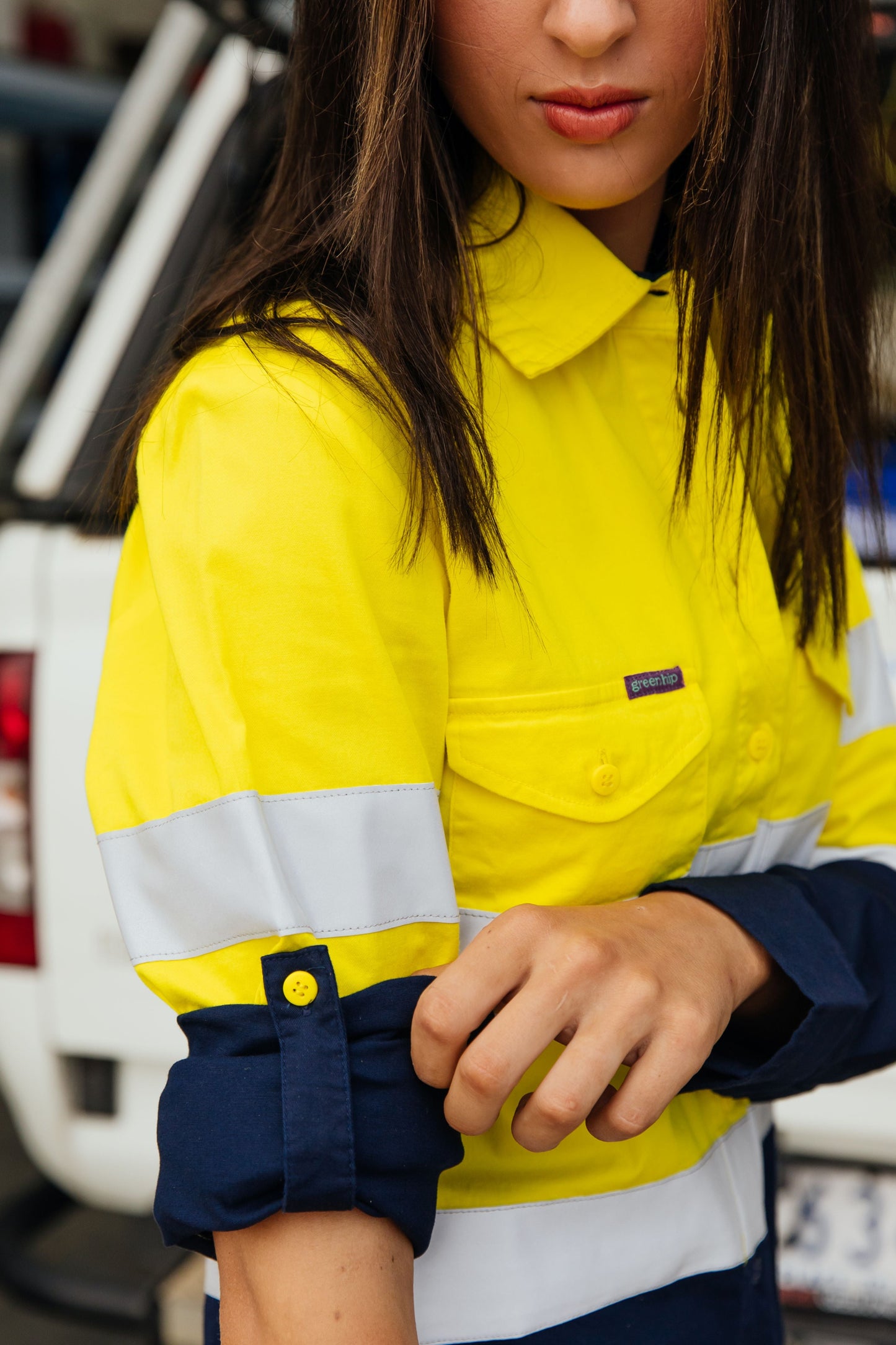 Light Weight Shirt HiVis Two Tone Reflective 'The All Nighter'