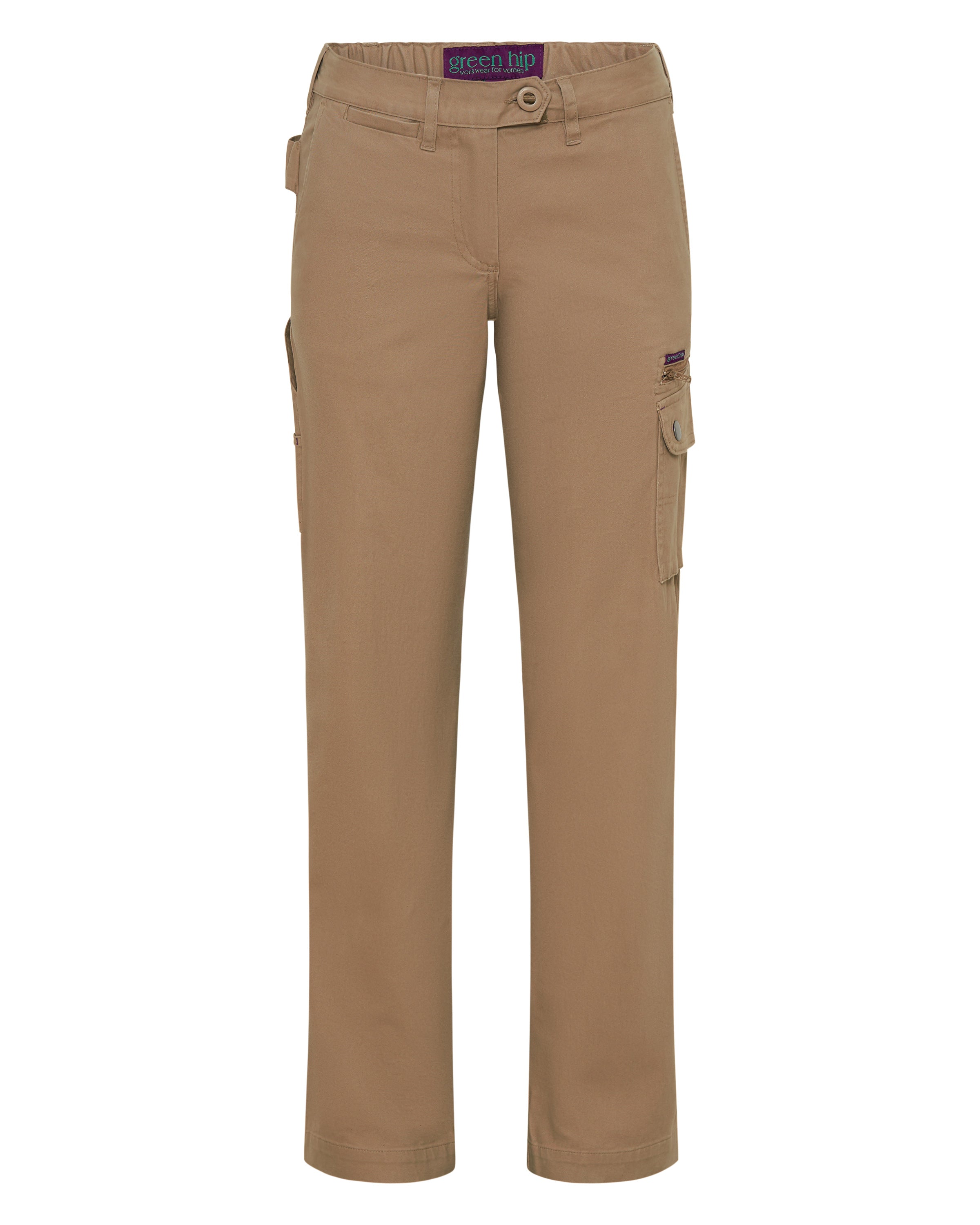 Green cargo hot sale pants womens