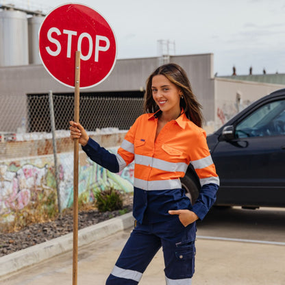 Light Weight Shirt HiVis Two Tone Reflective 'The All Nighter'