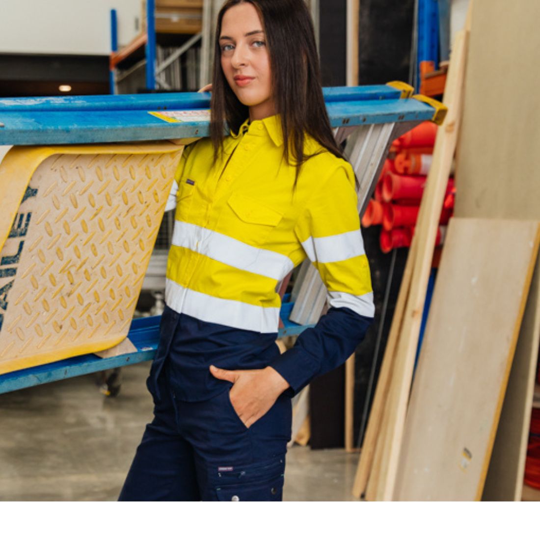 Light Weight Shirt HiVis Two Tone Reflective 'The All Nighter'