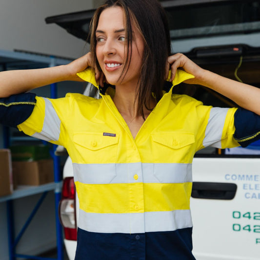 Light Weight Shirt HiVis Two Tone Reflective 'The All Nighter'