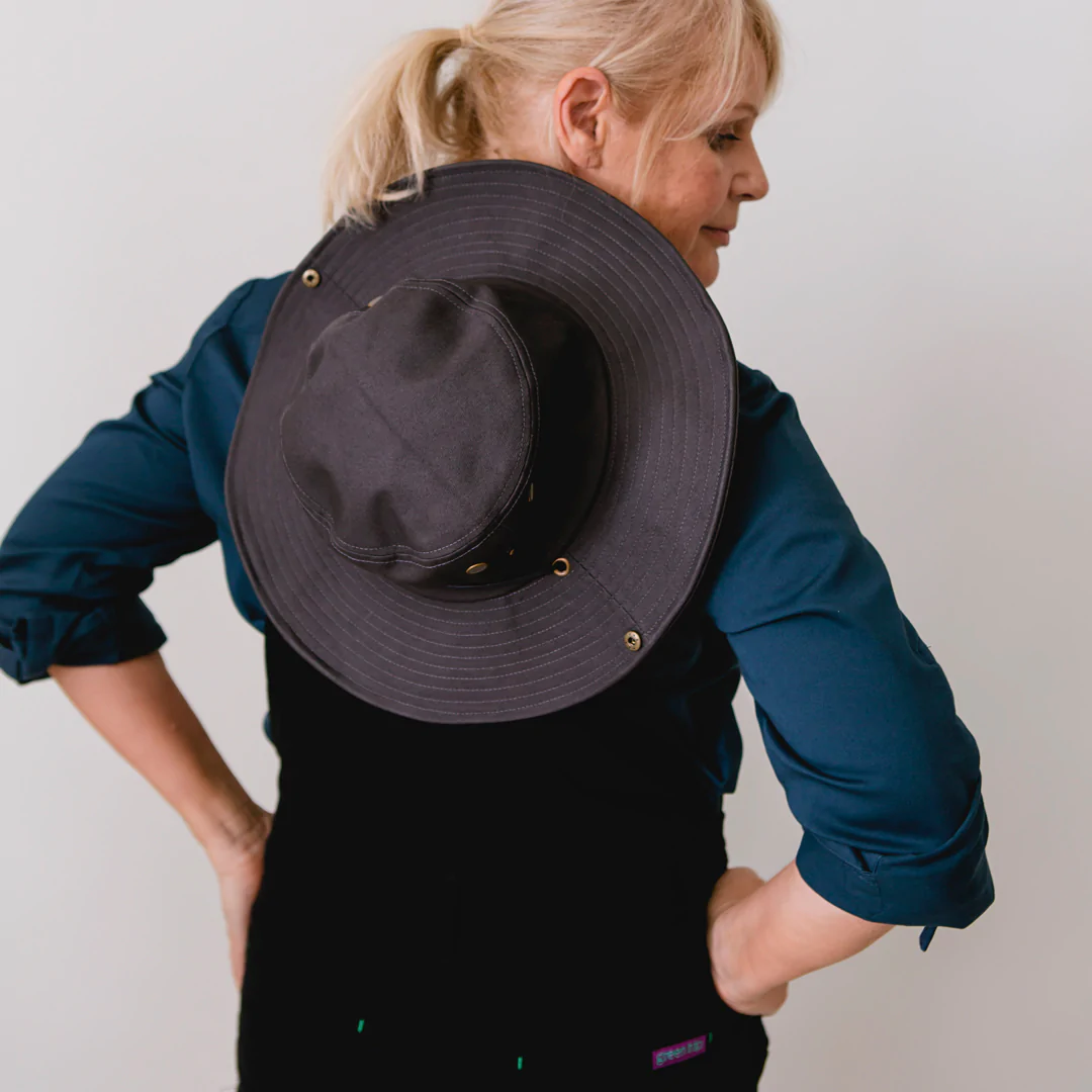 Ladies Work Broad Rim Hat Green Hip Workwear Green Hip Workwear For Women