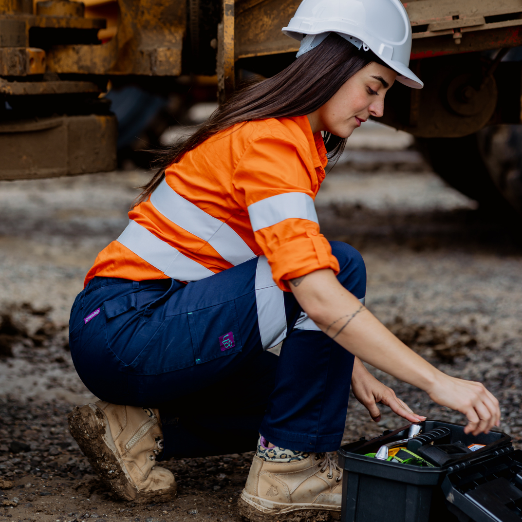 Womens cargo 2025 trousers workwear